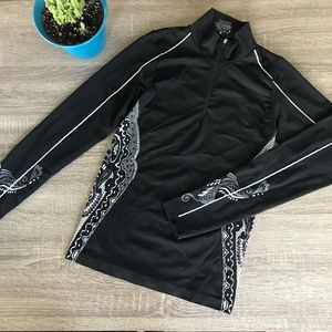 Athleta Workout Pullover 1/4 Zip